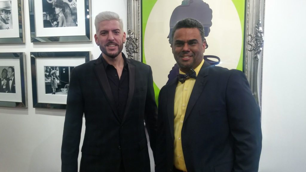 Carlos Junquera, y Andres Gonzalez, director y fundador de Fashion for a Cause's.