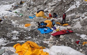 Fotos del Everest captadas por Carmona. Foto Facebook