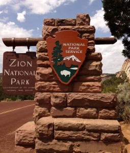 parque nacional zion entrada