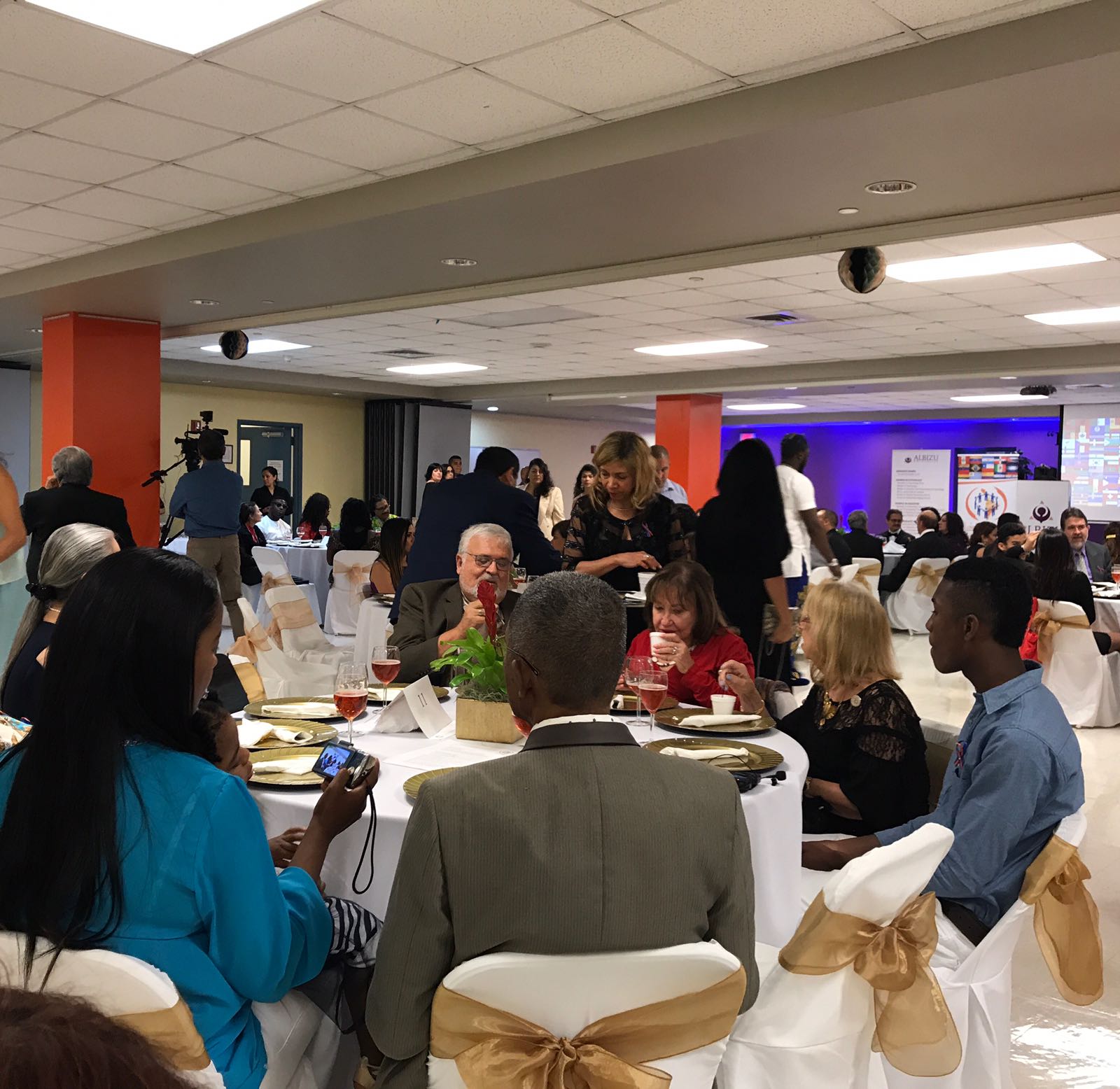 Aspecto general del evento.