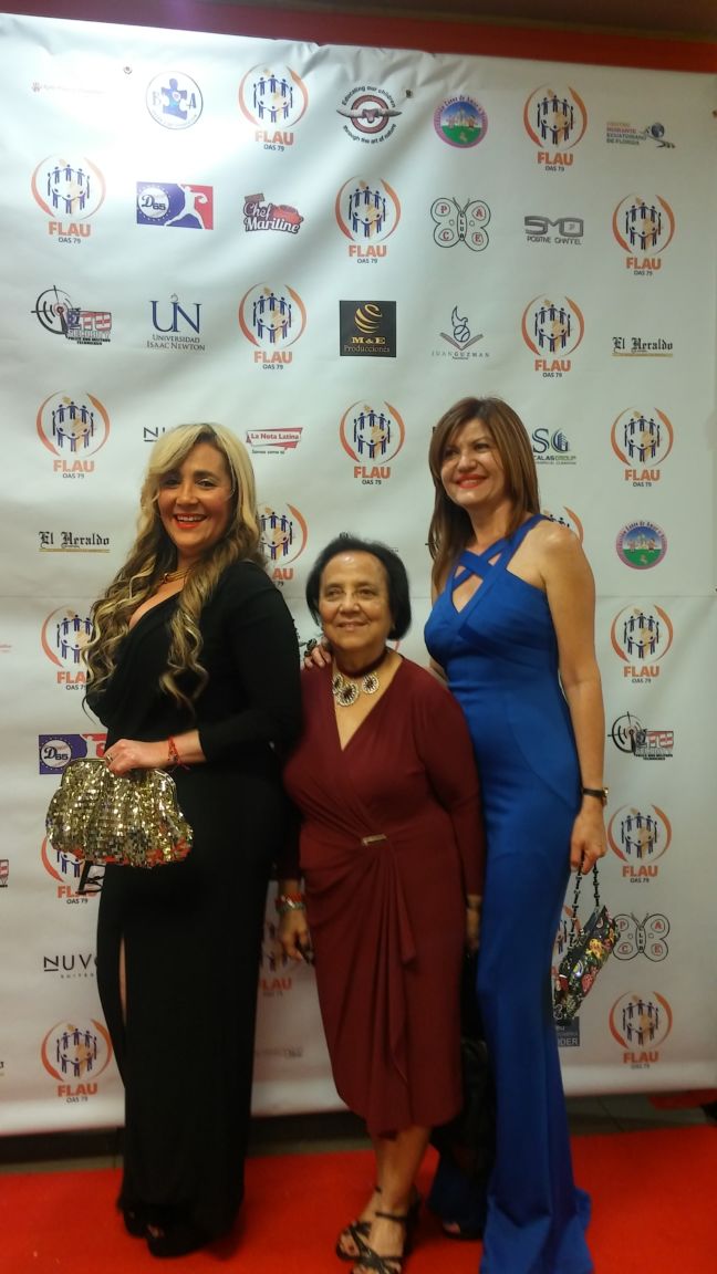 Marisol Casola, Ramona "Nanita" Rodriguez y Marybel Torres