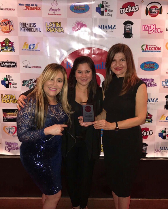 Marisol Casola de La Per Beauty Salon, Rochy Cantillo y Marybel Torres