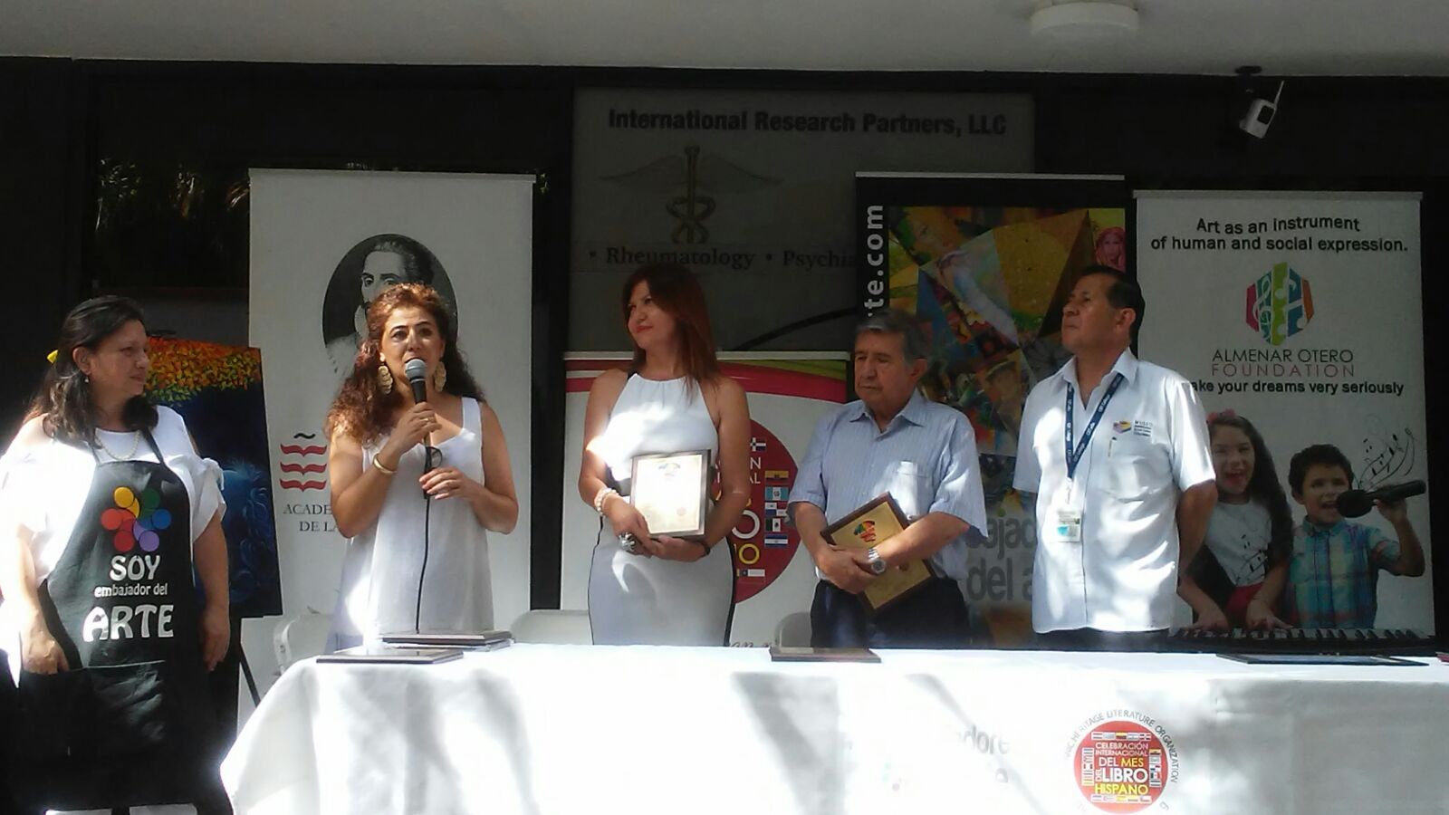 Durante la ceremonia