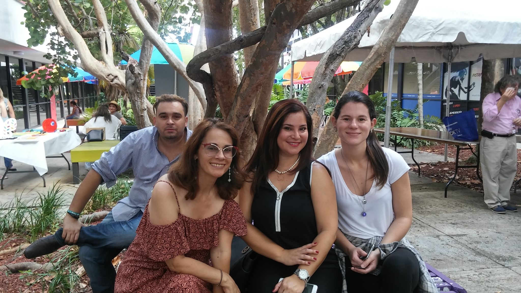 Gioconda Salcedo. Rochy Cantillo, Arianna Uberti y Ahmed David Montero