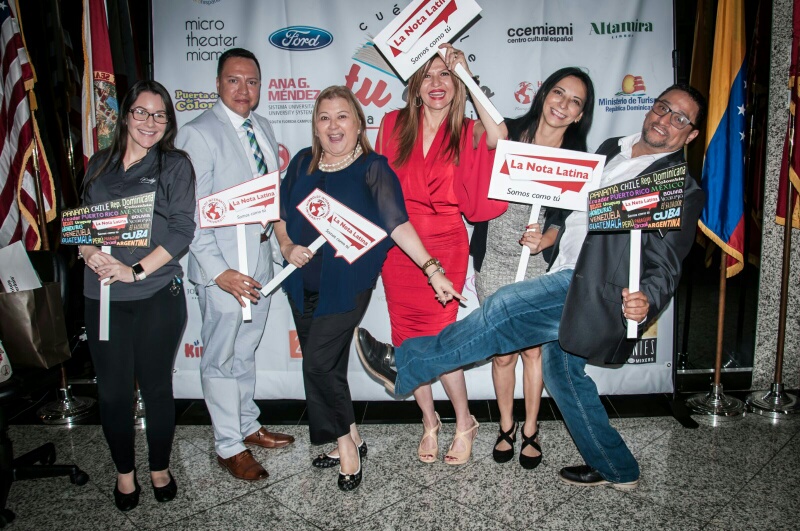 Derick Toro, Roxana Corcuera, Marybel Torres, Nubia Neme y Wilder Gómez.