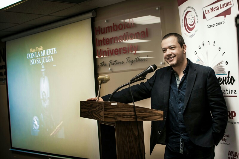 Hans Trujillo, escritor.