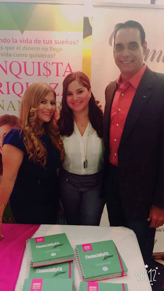 Alexia Ramirez, Rochy Cantillo y Albert Collazo.