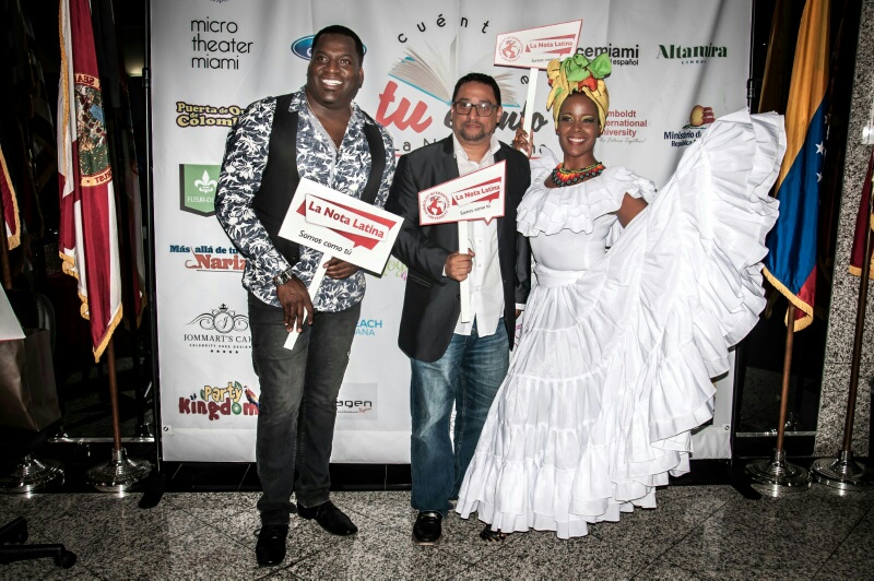 Mauro, Wilder Gómez y Kelly Mendoza.