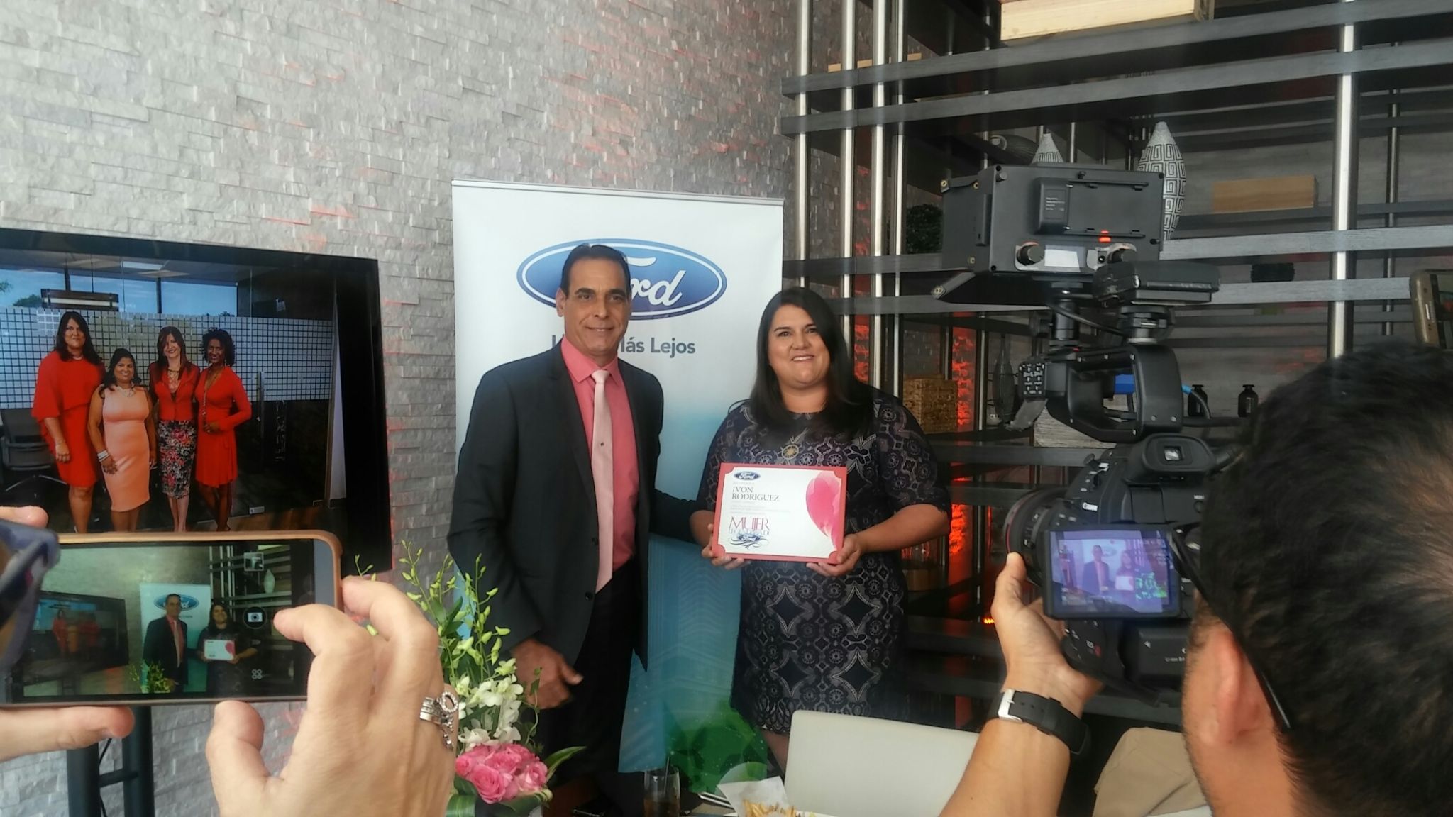 Ivon Rodriguez, Mujer Legendaria Ford Calidad/Liderazgo.