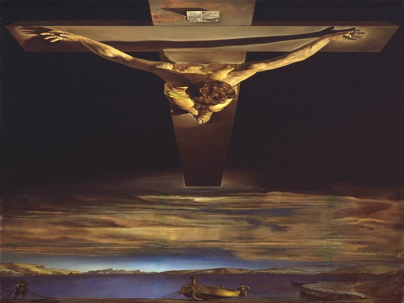 Al Cristo De San Juan De La Cruz De Salvador Dalí La Nota Latina