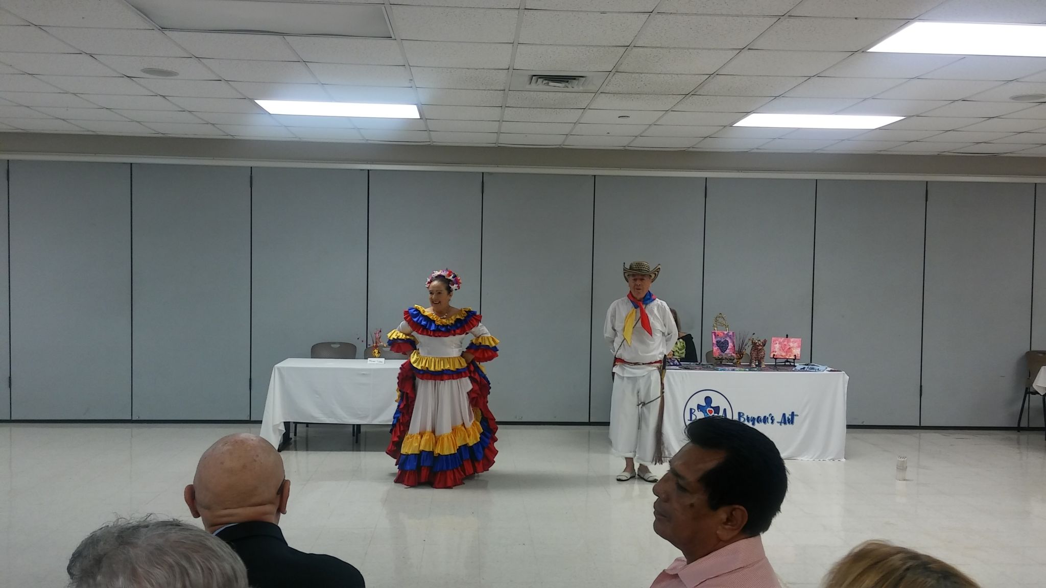 evento pilar bailarines