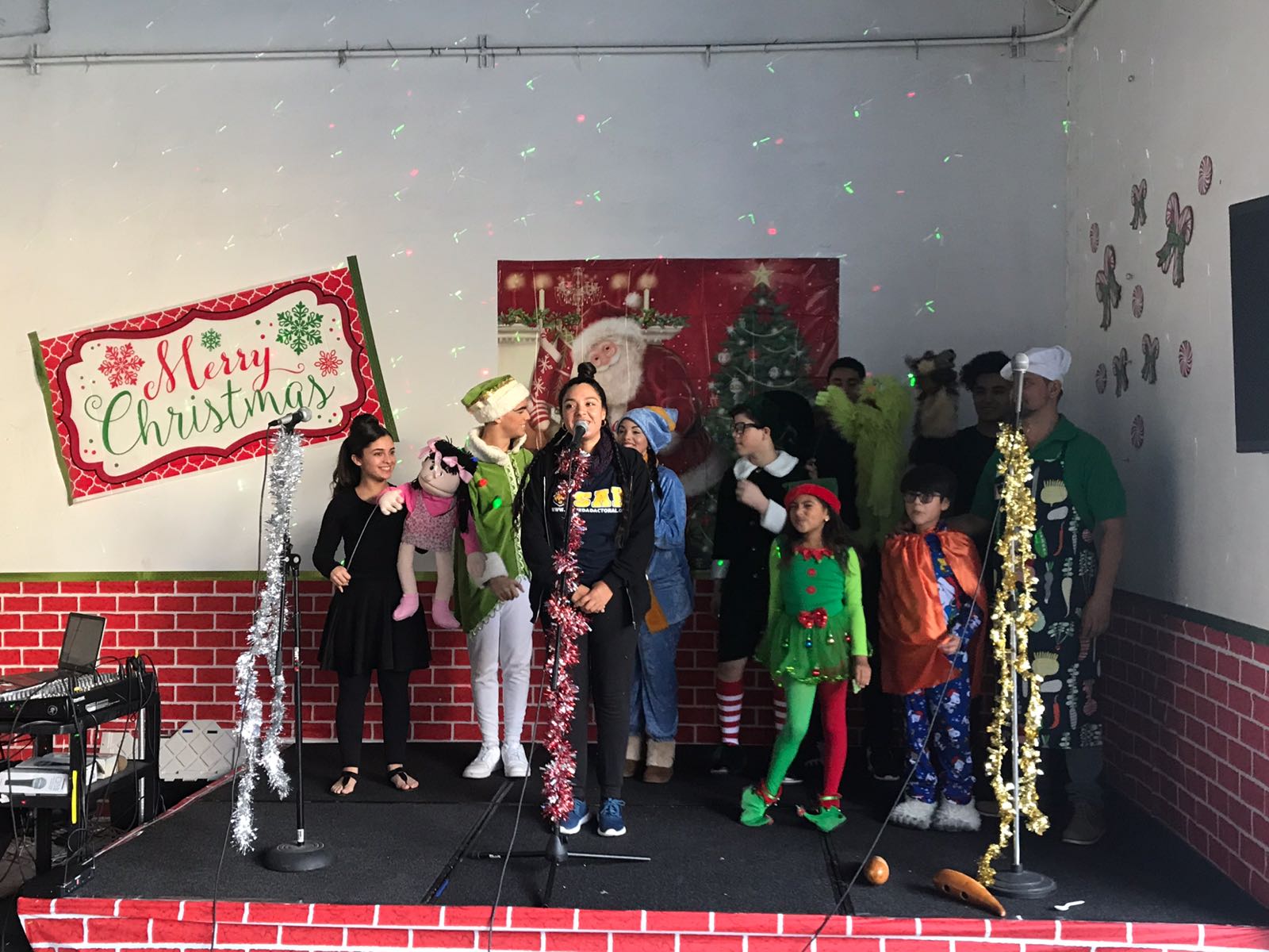 El grupo de teatro del Centro Cultural espanol