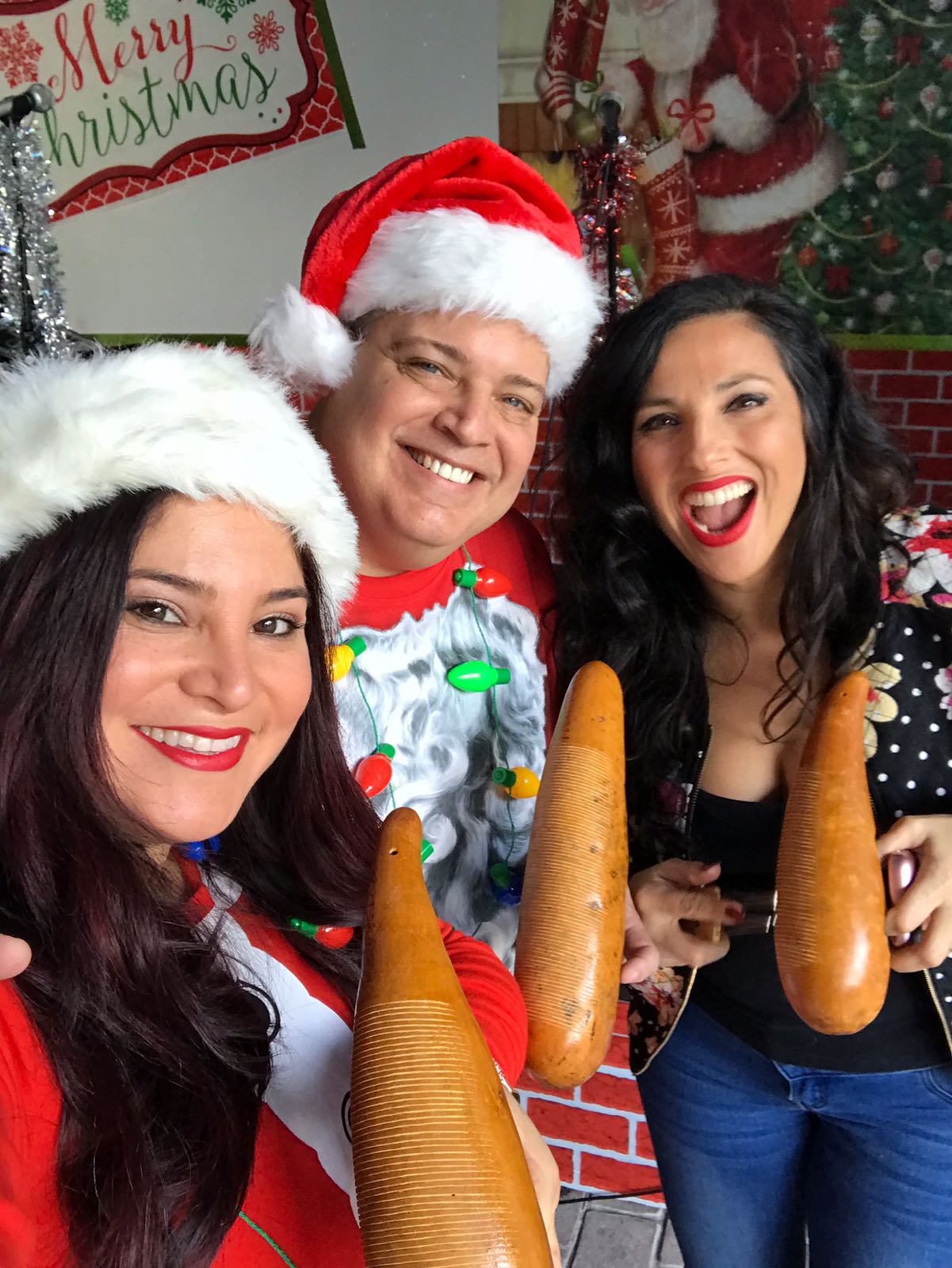 Rochy Cantillo, Armando Morales y Melina Almodovar