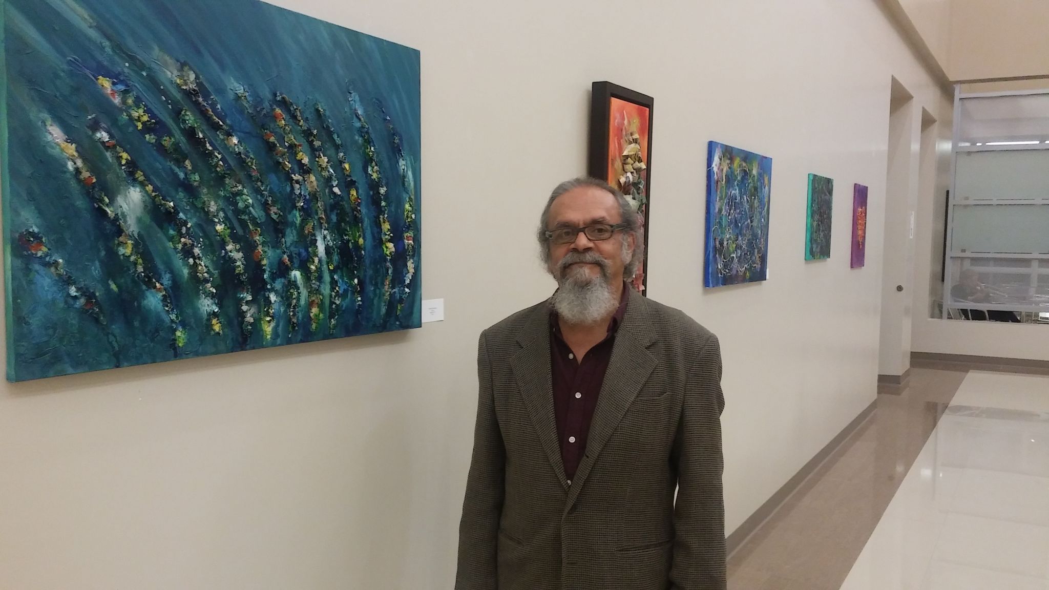 Carlos Salgado, curador de la exposicion