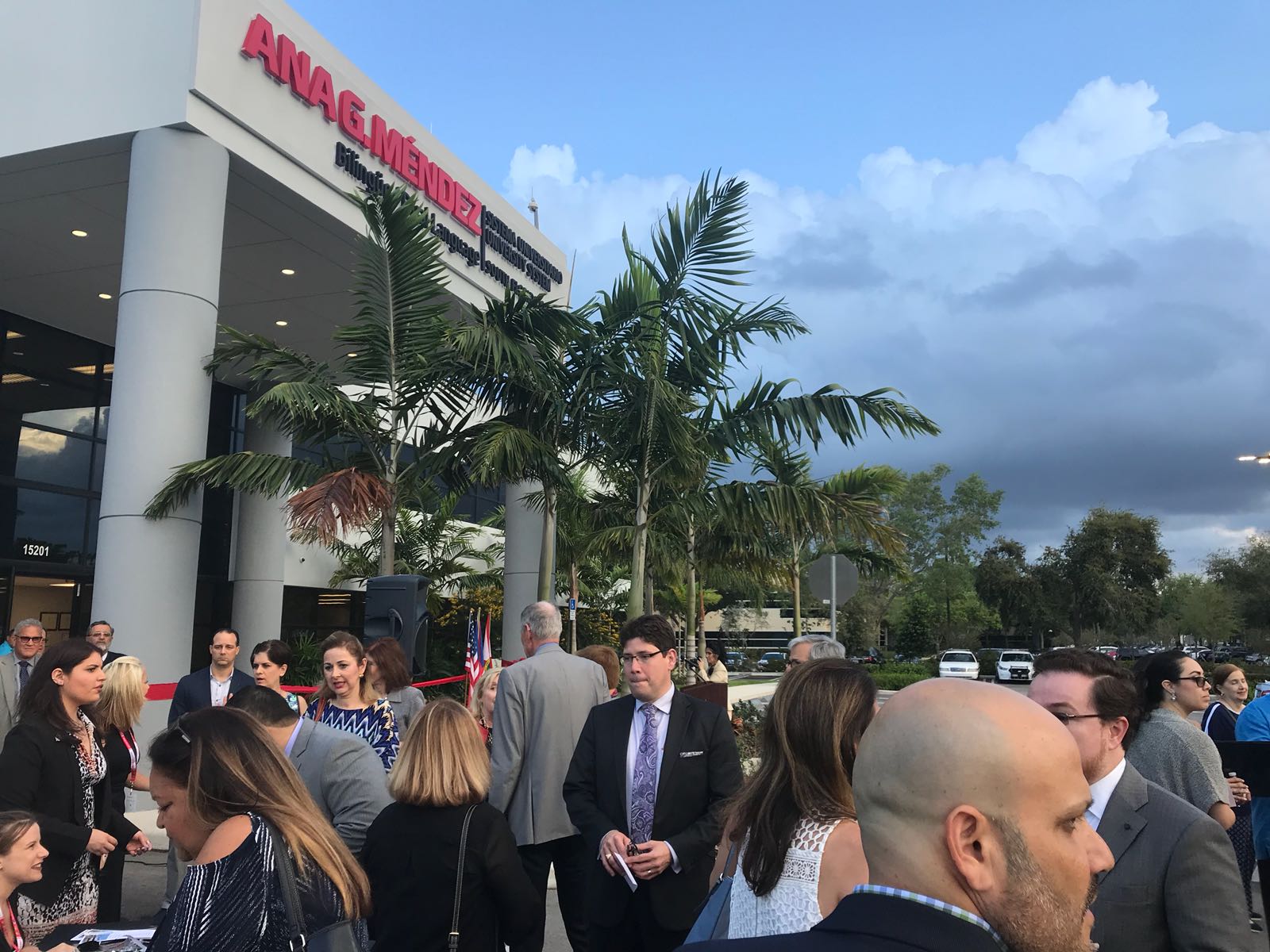 Aspecto de la concurrida asistencia