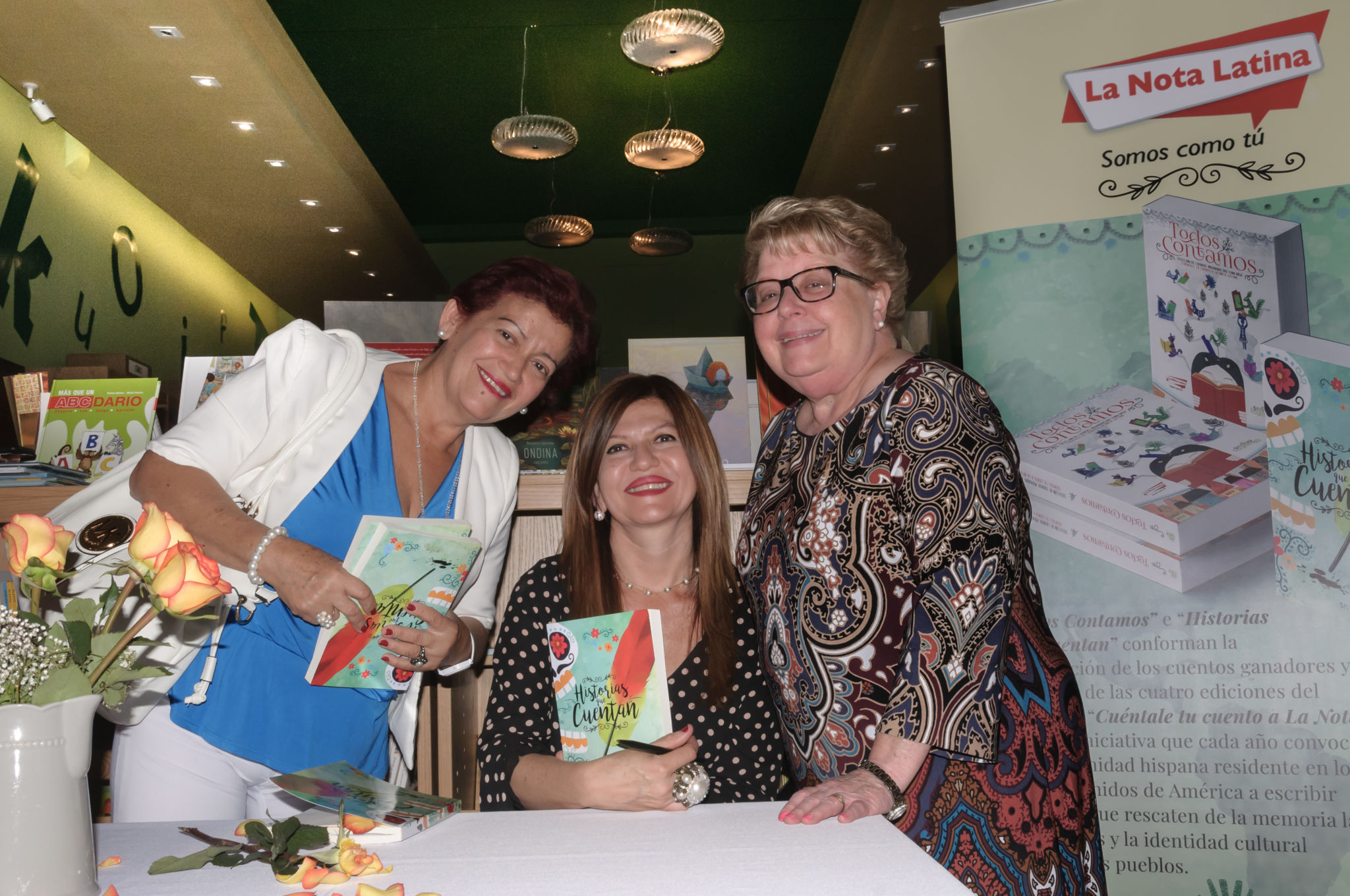 Lesbia Rodriguez, Marybel Torres y Dania Hernandez