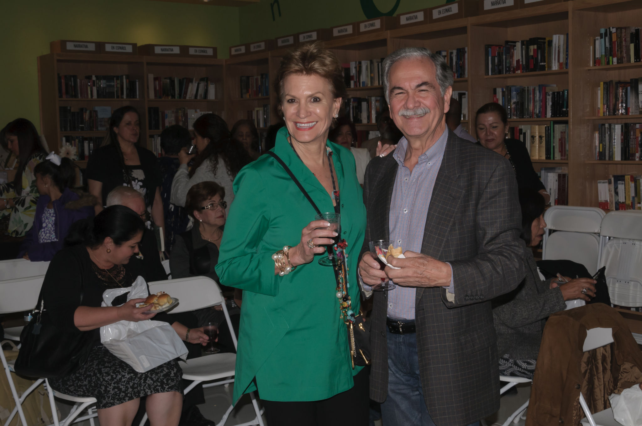 Margaret Romero y Eduardo Orozco