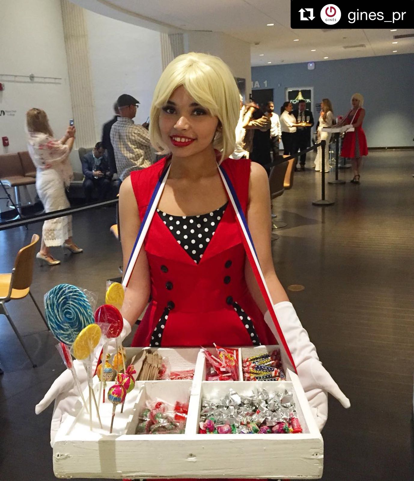 Como en los viejos tiempos del cine.