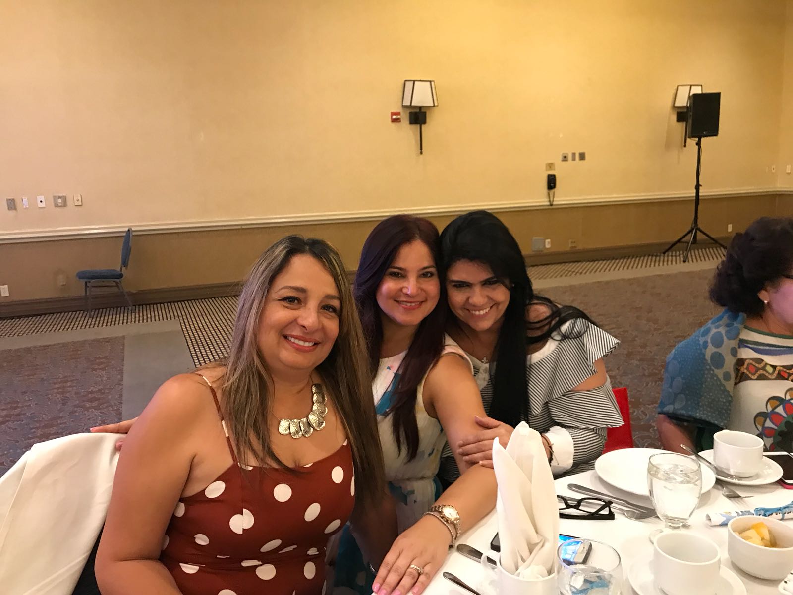 Liliana Gil, Rochy Cantillo y Mercedes Prieto