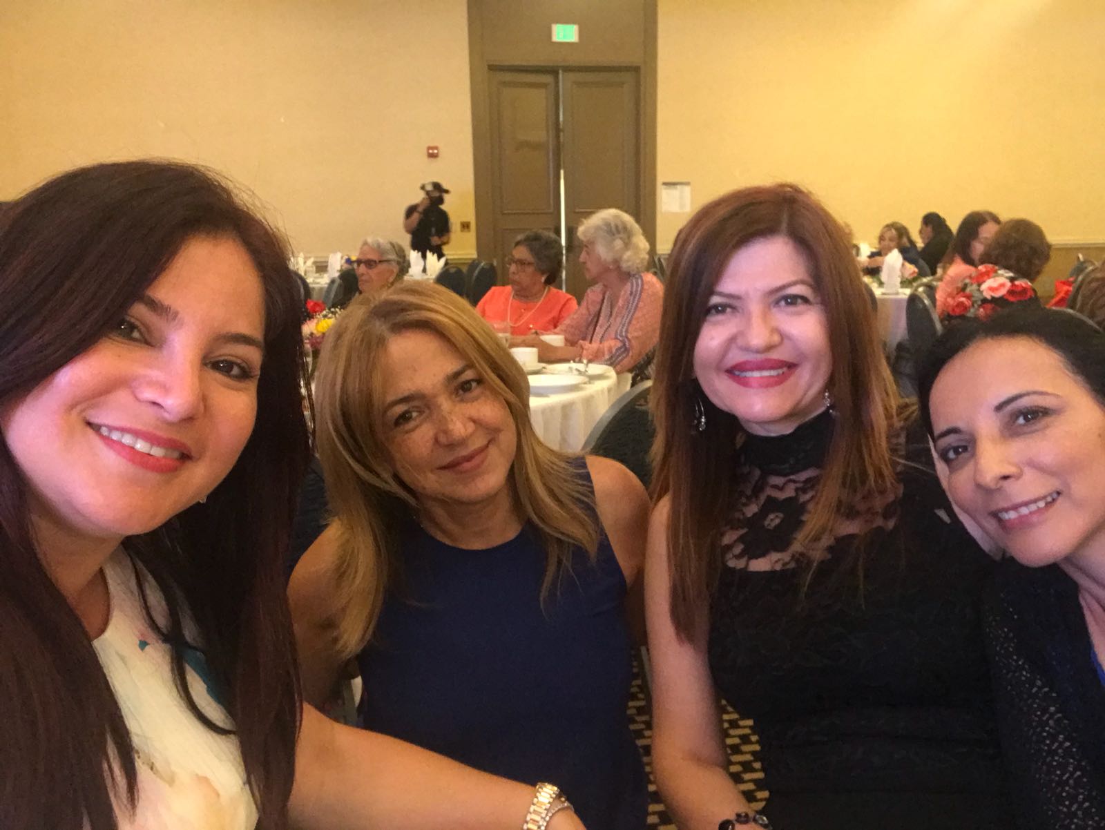 Rochy Cantillo, Yudelka Hilario, Marybel Torres y Numia Neme