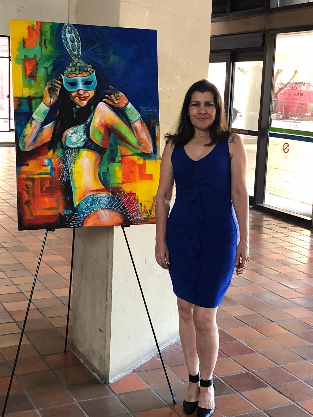 Irene Antillón, delegada cultural de Costa Rica.