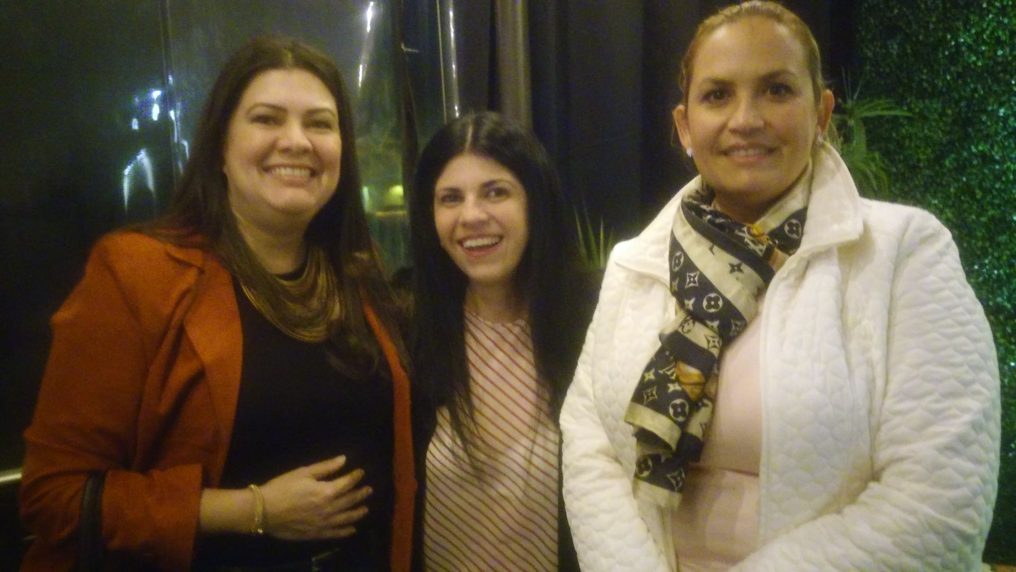 Erika Montero, Gaby Arevalo y Carolina Espinel