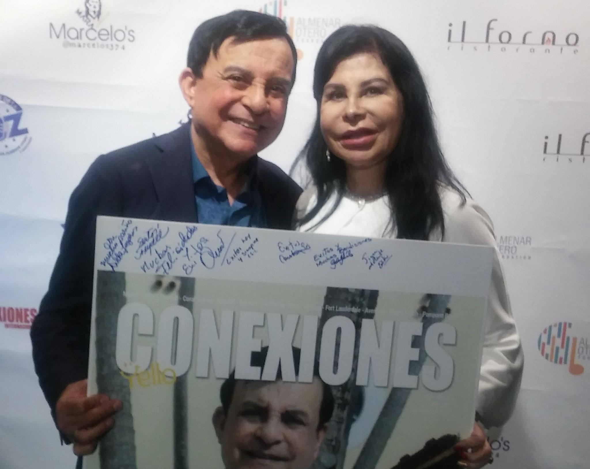 Marcelo's y su esposa