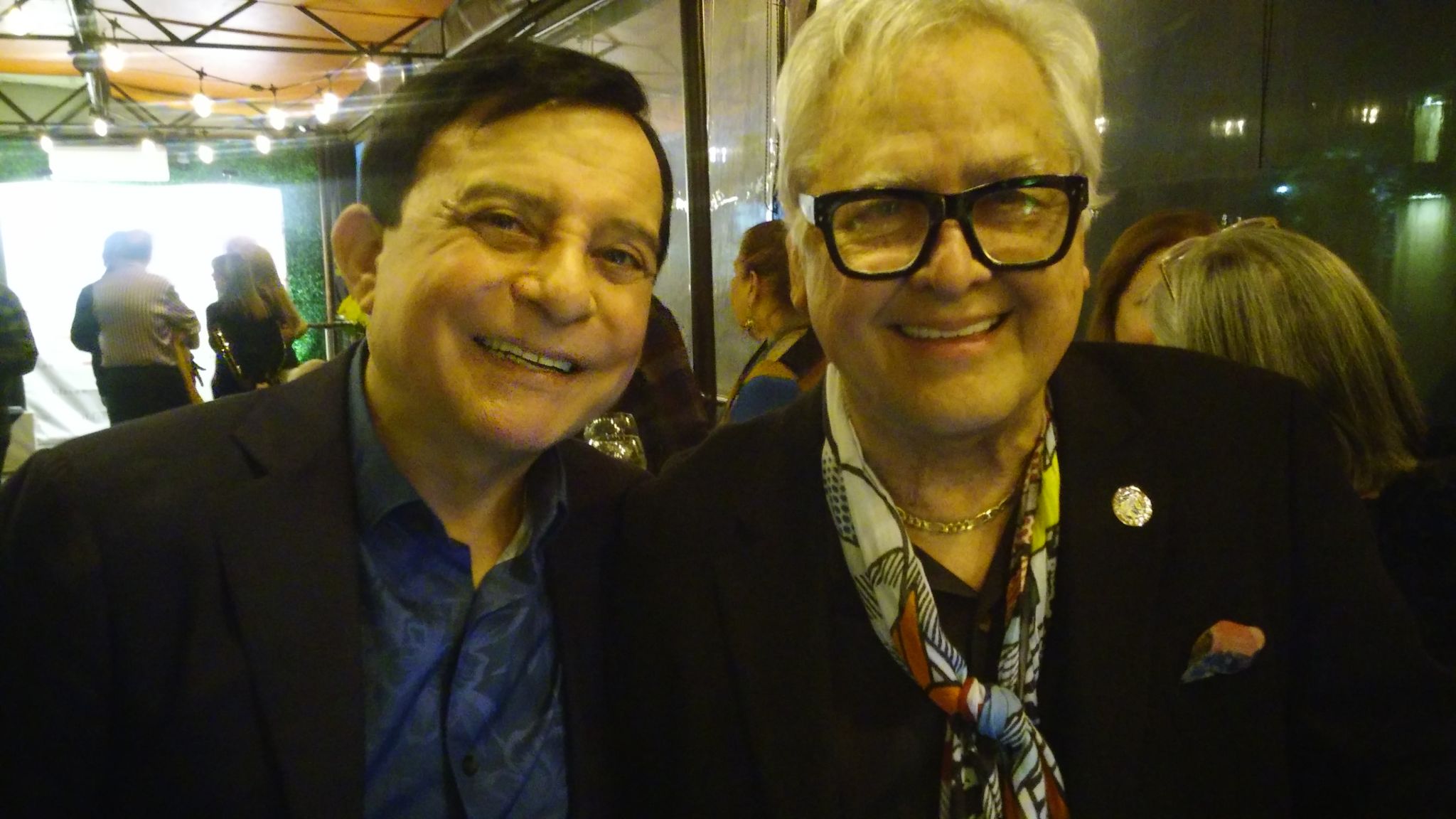 MArcelo's y el anfitrion de la noche Francisco "Pancho" Tosta