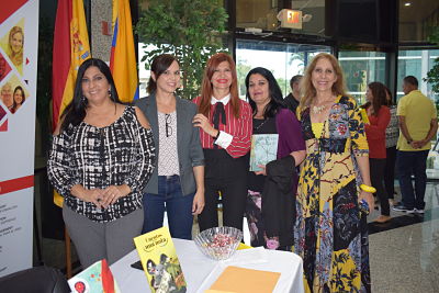 Winna Santamaria, Patricia, MArybel Torres, Odalys Interian y Mila Hajjar