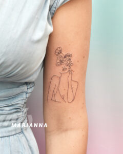 Mariana DDKing, reconocida artista del tatuaje argentina participará en Art Basel 2020