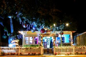 San Agustin: Vuelve a llenarse de luces