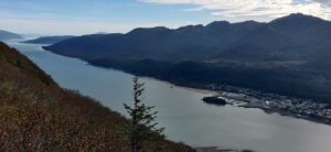 El “río de hielo” en la capital de Alaska