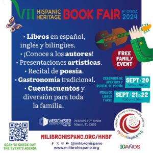 Milibrohispano invita a la 7.ª Edición del Hispanic Heritage Book Fair