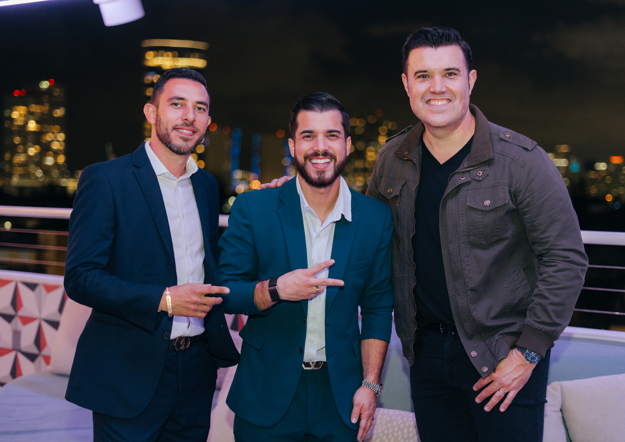 Giovany Escobar, Alex Quin, Alberto Sarmientos