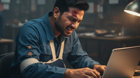 accidentes con dolor